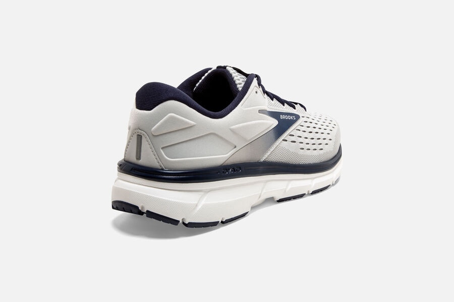 Brooks Dyad 11 Road Running Shoes Mens - White/Black - AXINP-4930